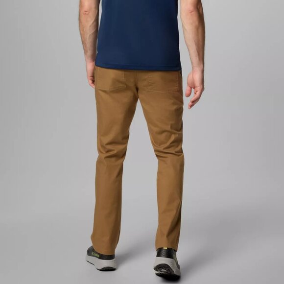Columbia Men's ROC Flex Utility Pants Delta Brown 38x32 $100 Value - Picture 3 of 7